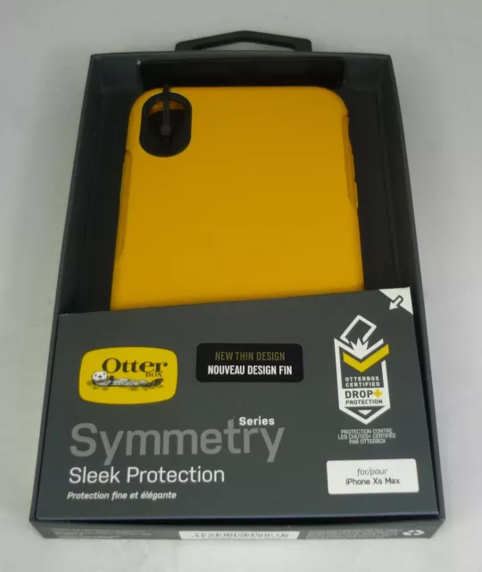 OtterBox Symmetry Series iPhone XS Max Case / Cover - Aspen Gleam Yellow - New