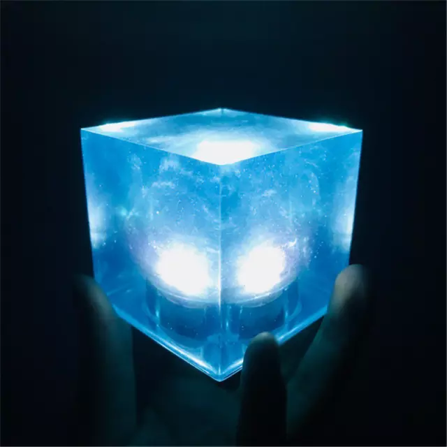 Avengers Tesseract Cube Scale Marvel Infinity War Thanos Led Cosplay Props