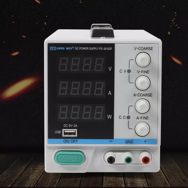 Alimentatore da laboratorio 30 V DC 10A alimentazione controllata alimentatore digitale regolabile