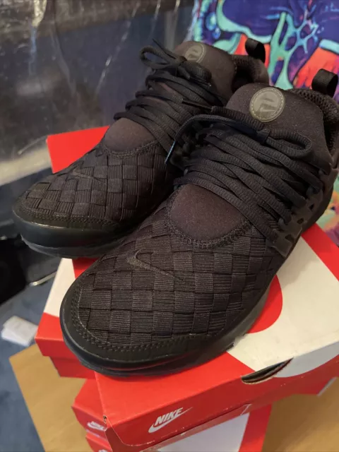 Nike air presto se woven black top