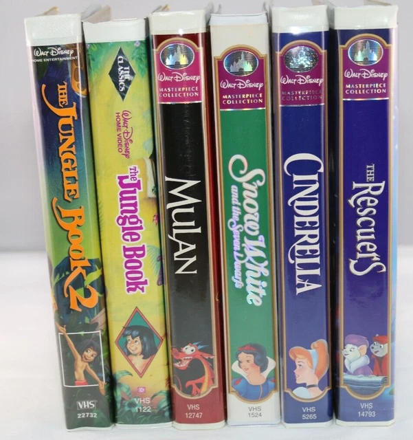 DISNEY VHS TAPES Lot (6) 9.95 PicClick