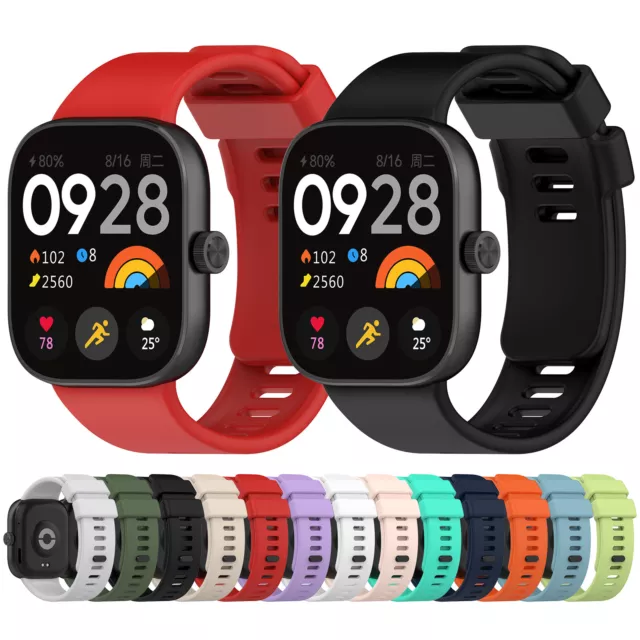 27MM Soft Reverse Buckle Strap Für Redmi Watch 4 Sport Uhrenarmband Silikon Band