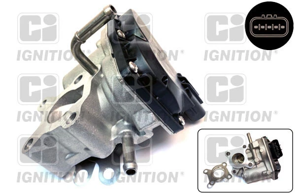 VALVE EGR POUR TOYOTA IQ NUJ10 1.4D 09 à 10 1ND-TV CI 2580033010 ...