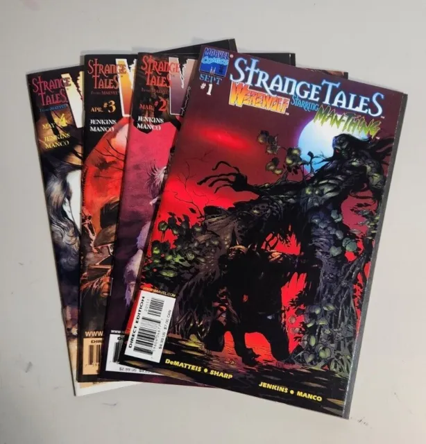 Strange Tales Werewolf by Night Issues 1-4, Vol 2, 1998