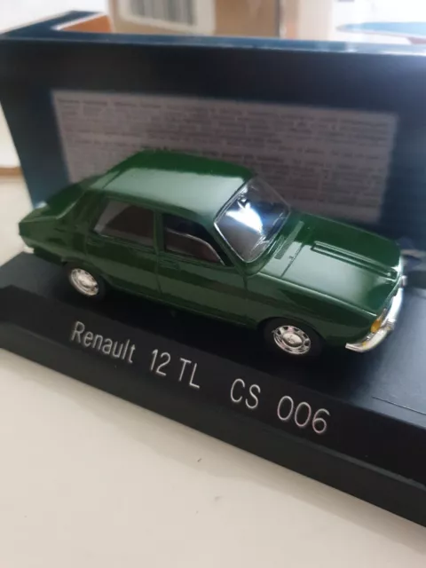 1:43 Solido Renault 12 Tl Cs 006 Édition Limitée
