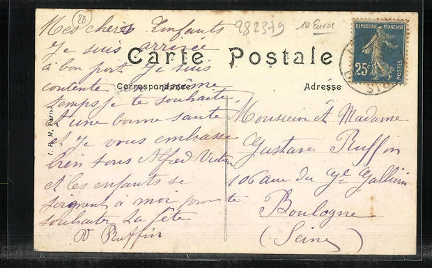 CPA Epernon, Magasins sur la Place et l´Eglise 2