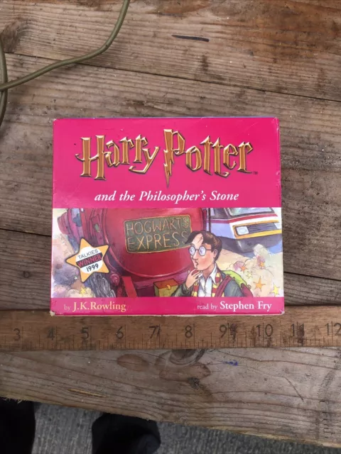 Harry Potter and the Philosopher's Stone Audiobook (2000).  Read by Stephen Fry