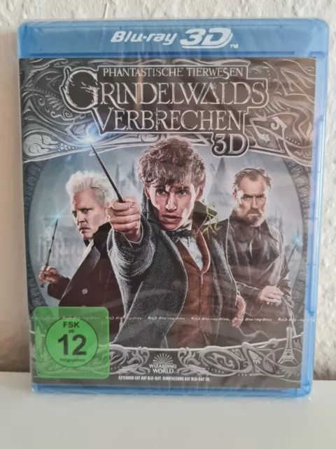 Phantastische Tierwesen - Grindelwalds Verbrechen - 3 D + Blu Ray - Extended Cut