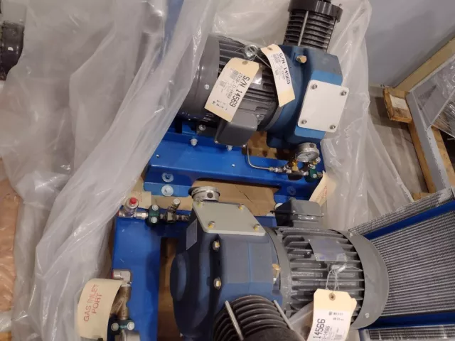 RIX Gas Compressor 2TX1B 1.4SCFM 300 psig Oxygen Service
