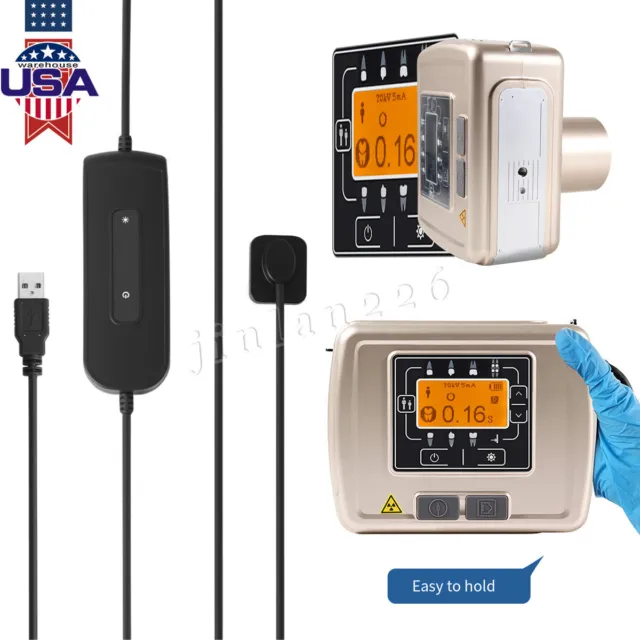 Máquina digital portátil rayos x dental digital de alta frecuencia / sensor 1.0