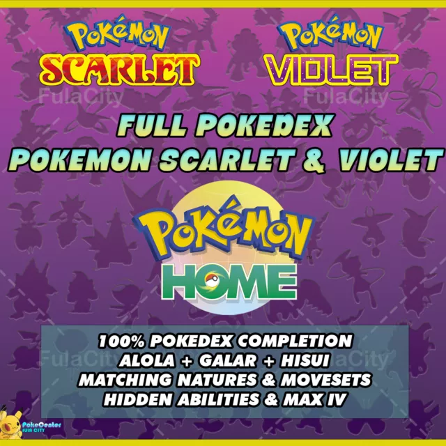 ✨Ultimate MASTERDEX, Pokemon Scarlet & Violet, Living Pokedex, COMPLETE