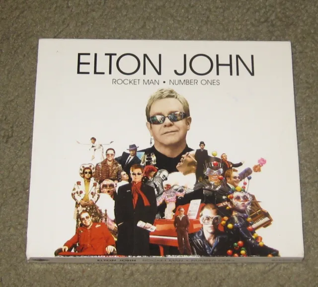 Elton John - Rocket Man: Number Ones [CD & DVD] (2007, 2 Discs, Mercury Records)