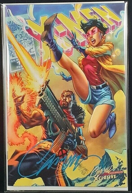 X-Men Legends #1 J Scott Campbell Exclusive Signed Jubilee Variant Nm Wolverine