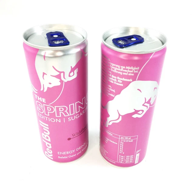 2X RED BULL THE SPRING EDITION 2024 WALDBEERE SUGARFREE 250ml EINWEG