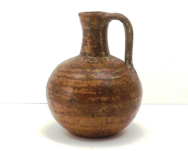 Petit Vase Poterie Pichet En Terre Cuite Signe