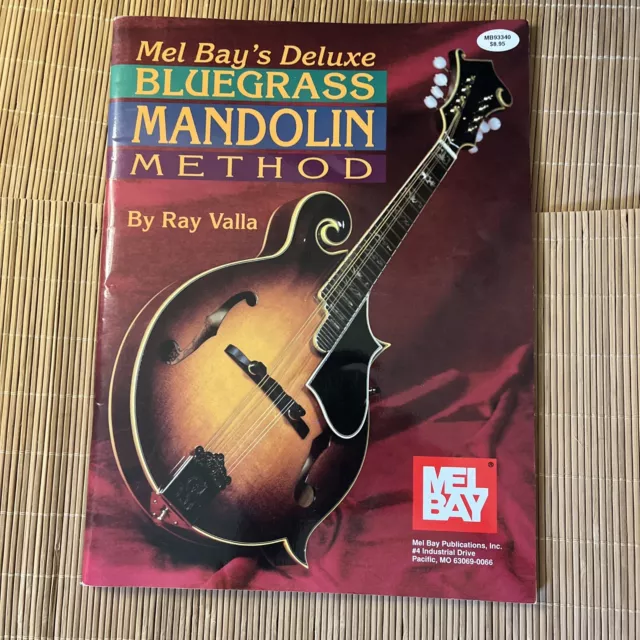 MEL BAY'S DELUXE BLUEGRASS MANDOLIN METHOD By Ray Valla