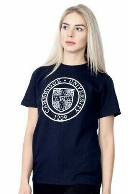 Cambridge University T-Shirt Official License Product Unisex Adult High Quality