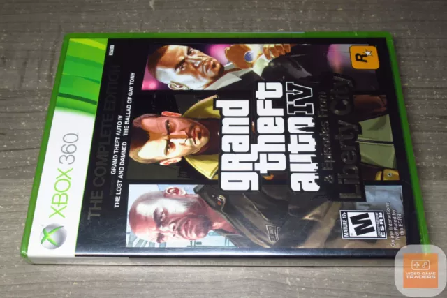 Grand Theft Auto IV 4: The Complete Edition Xbox 360 2010 NEW!
