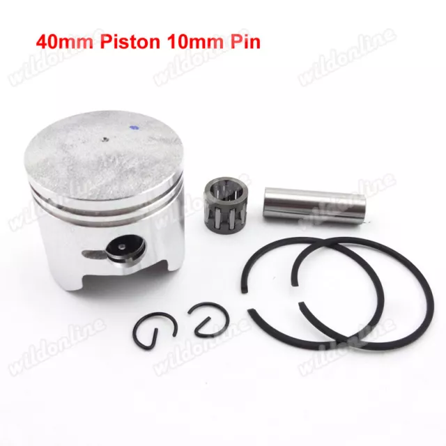 40mm Piston 10mm Pin 47cc 2Stroke Engine Scooter Mini ATV Quad Pocket Dirt Bike