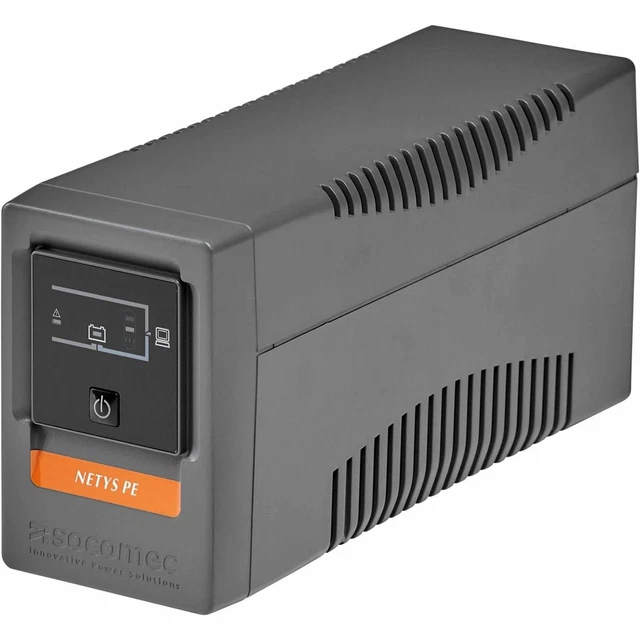 Socomec Npe-0650 650va 360w Ups Gruppo Di Continuita Batteria Nuova 4 Prese_