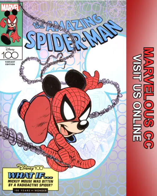 2023 Marvel Comics | the Amazing Spider-Man #35 | Disney 100 Variant | Sciarrone