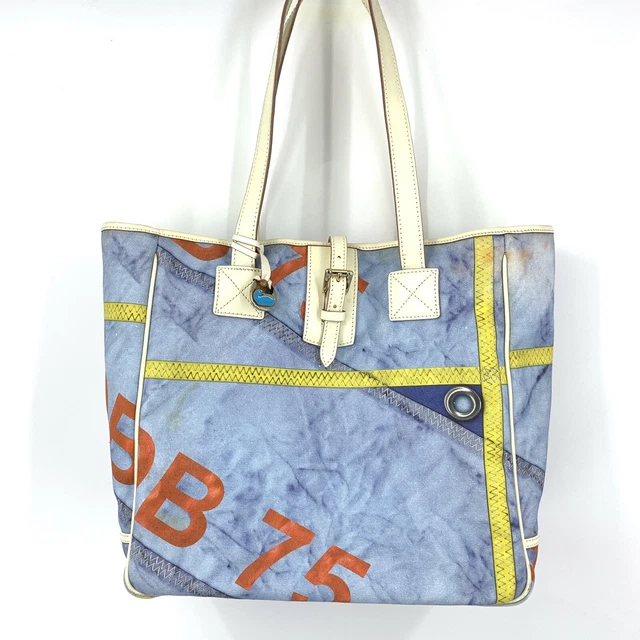 Dooney & Bourke Travel Duffle Tote beach bag sailboat sail