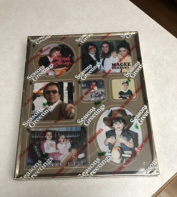 Vintage Memories Magee Co NOS Picture Collage Gold Kmart 8x10 New