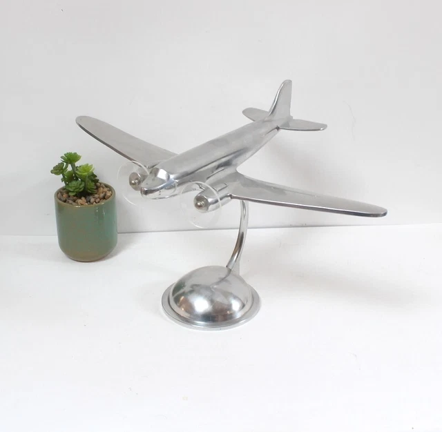 AVION DÉCORATIF DC3 de bureau EUR 85,00 - PicClick FR