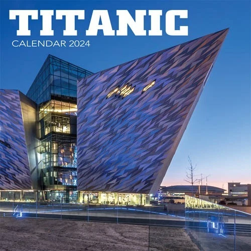 TITANIC 2024 CALENDAR Wall Planner Organizer Christmas Gift New Year £