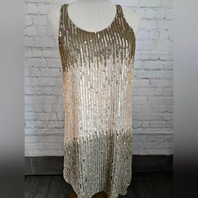 Parker Racerback Sequin Dress | XS | EUC