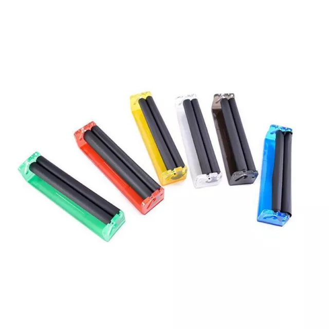 Plastic Rolling Papers Rolling Machine Cigarette Hand Roller Maker 110mm New