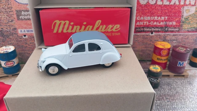 Coffret Minialuxe 1/43 - Série Garage Citroën Berlines 4P - Série Limitée à 10 Ex.