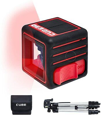 Ada Cube 3D Professional Ed. Laser Lignes Croisées (À 20m (40m), Pied, ±0,2 MM/