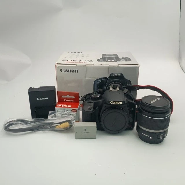 CANON EOS KISS X2 EF-S 18-55 IS Kit Digital SLR Camera $435.90
