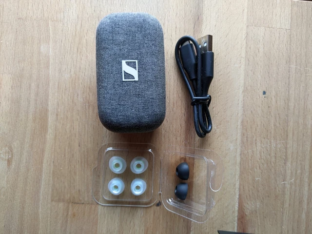 Sennheiser MOMENTUM True Wireless 2 Noise Canceling Earbuds Headphones Black Sennheiser MOMENTUM True Wireless 2 Noise Canceling Earbuds Headphones Black