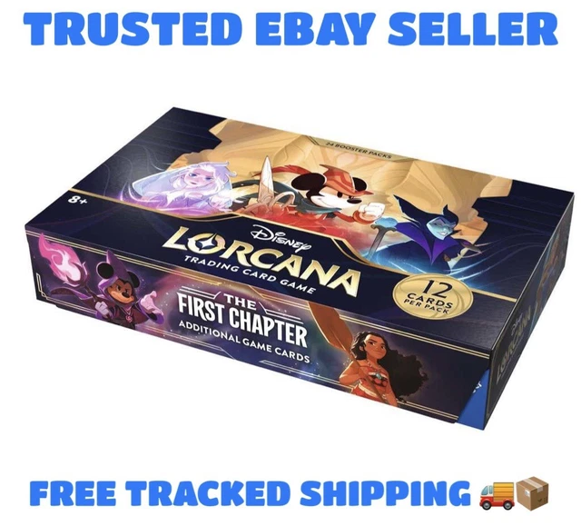Disney Chapter 1 Collection Box DISNEY LORCANA TCG The First Chapter Set Booster Box 🔮 Free Tracked ...