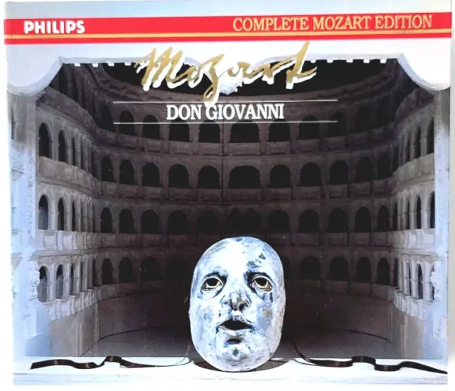 Mozart Don Giovanni Sir Colin Davis (Complete) (3 CD Boxset) Mint No literature