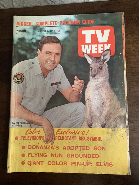 ED DEVERAUX SKIPPY, David Canary Bonanza, Gentle Ben, Elvis Presley TV