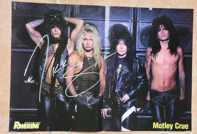 Other Mötley Crüe Memorabilia, Mötley Crüe, Artists M, Rock & Pop