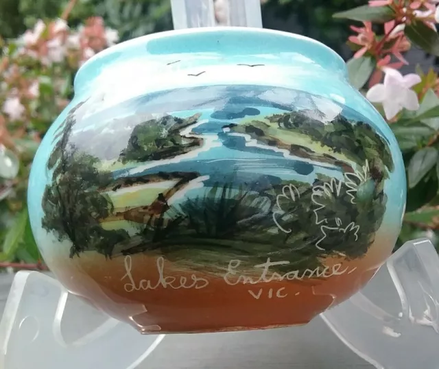 Stunning Australian Pottery Studio Anna Vase Lakes Entrance