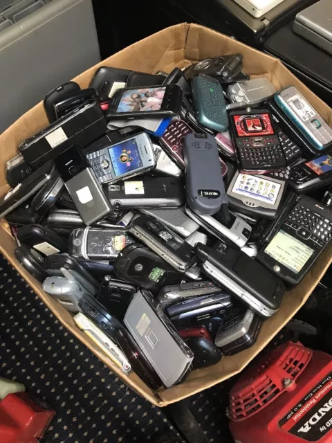 Lot Of Older Dummy Phones