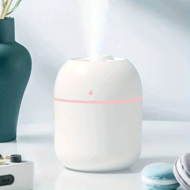 Humidificador De Aire USB Lindo Difusor De Aroma Con Luz Nocturna