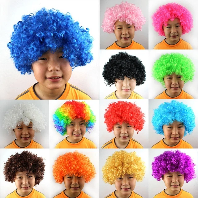 Hohe Qualität Perücke Cosplay Heißer Verkauf Herren Unisex Afro-Perücken