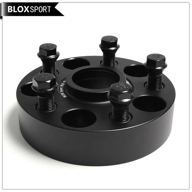 2PCS 50MM 5X112 Hubcentric Wheel Spacers for VW Bora CC Golf Jetta