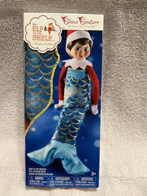 Elf on The Shelf Claus Couture Merry Merry Mermaid Costume Outfit Only New!