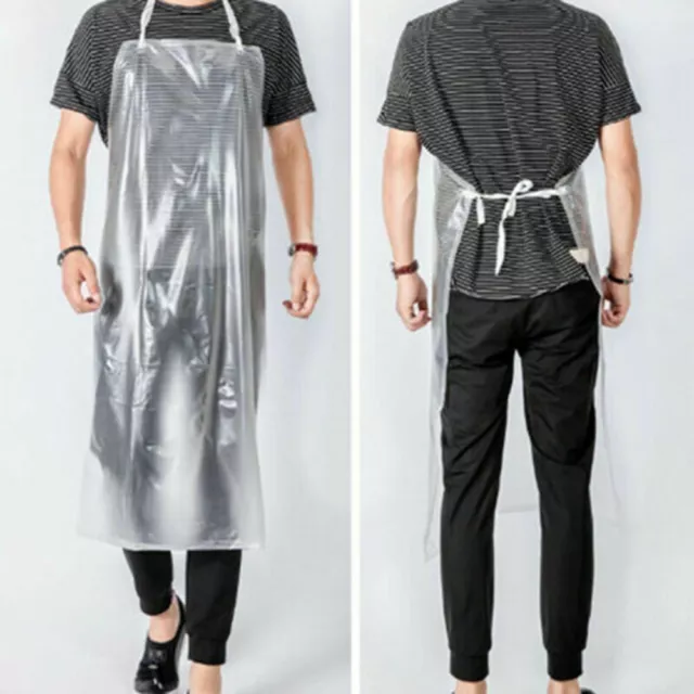 Heat Sealed Transparent PVC Apron for Dustproof and Waterproof Applications