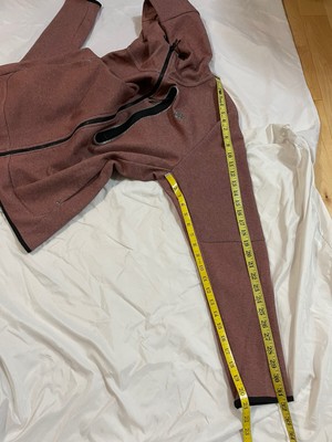 MEN'S NIKE SPORTSWEAR Tech Fleece Hoodie Redstone Red Black DD4688-670 Size L $69.97 - PicClick