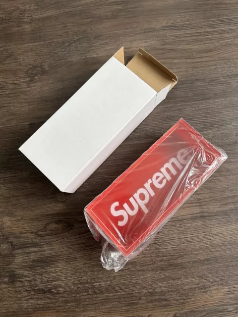 BRAND NEW SEALED Supreme New York Acrylic Lucite Box FW16 Red DEADSTOCK