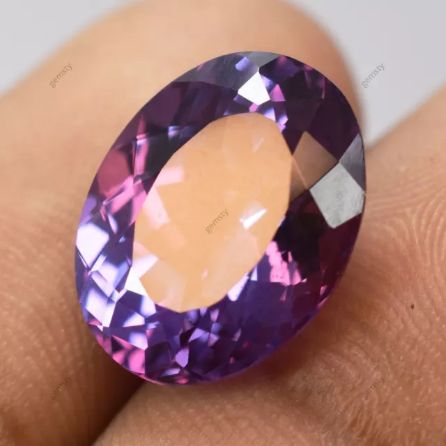 7.70 Ct NATURAL Alexandrite Color Change Oval Shape CERTIFIED Loose Gemstone