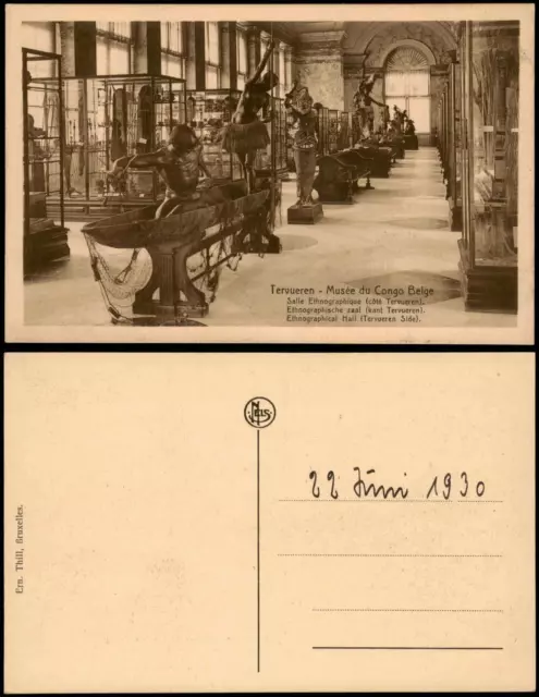 Tervuren (Tervueren) Tervueren - Musée du Congo Belge Salle Ethnographique 1922